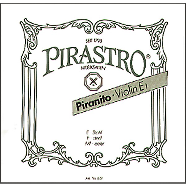 Pirastro Piranito Series Violin D String 1/16-1/32 Size