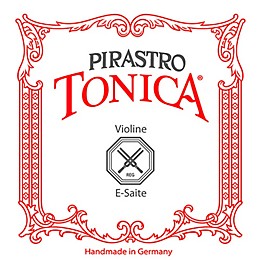 Pirastro Tonica Series Violin E String 3/4-1/2 Size Steel / Aluminum Medium Ball End