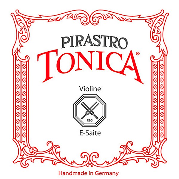 Pirastro Tonica Series Violin E String 4/4 Size Silvery Steel Weich Ball End