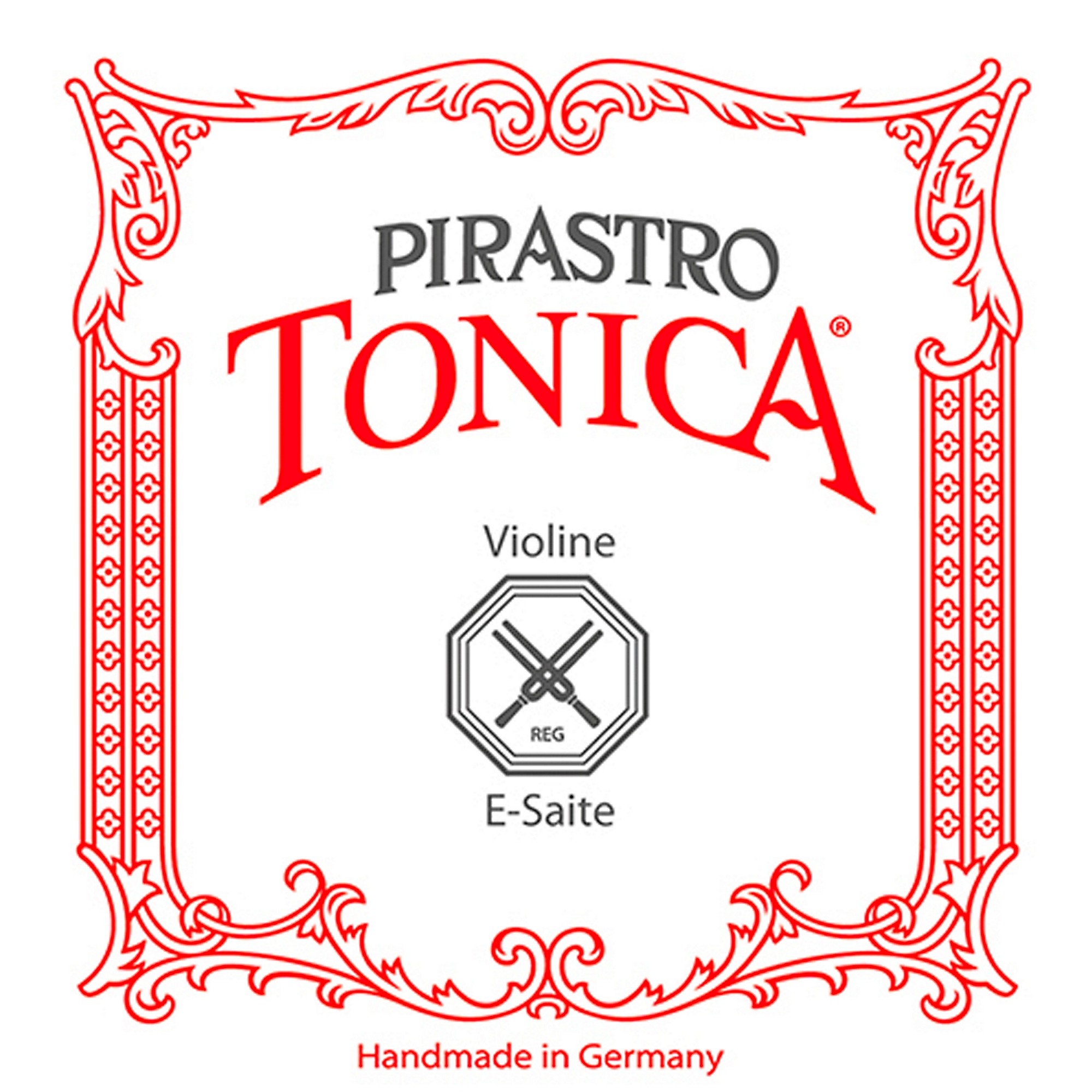 Pirastro Tonica Series Violin E String 4/4 Size Silvery Steel