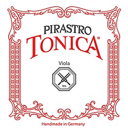 Pirastro Tonica Series Viola String Set 16.5-16-15.5-15-in. Weich