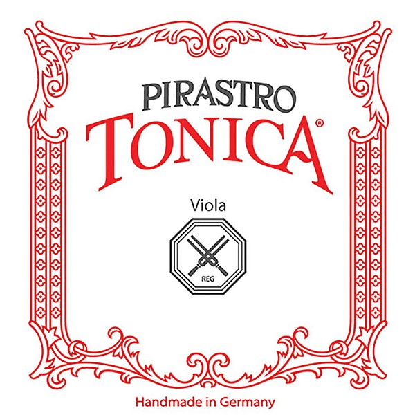 Pirastro Tonica Series Viola String Set 16.5-16-15.5-15-in. Weich