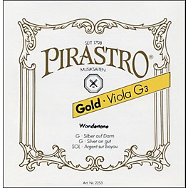 Pirastro Wondertone Gold Label Series Viola A String 16.5 in. Full Size