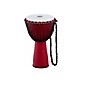 MEINL Journey Series Rope Tuned Fiberglass Synthetic Head Djembe Crimson Red 10 in. thumbnail