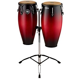 MEINL Headliner Wood Congas Set Wine Red Burst 10 and 11 in.