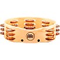 MEINL Artisan Compact Maple Wood Tambourine Three Rows Hammered Cymbal Bronze 8 in.