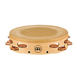 MEINL Artisan Edition Calf ... MEINL Artisan Edition Calf Skin Tambourine Dual Rows, Mixed Jingles, 10" Cymbal Bronze Jingles