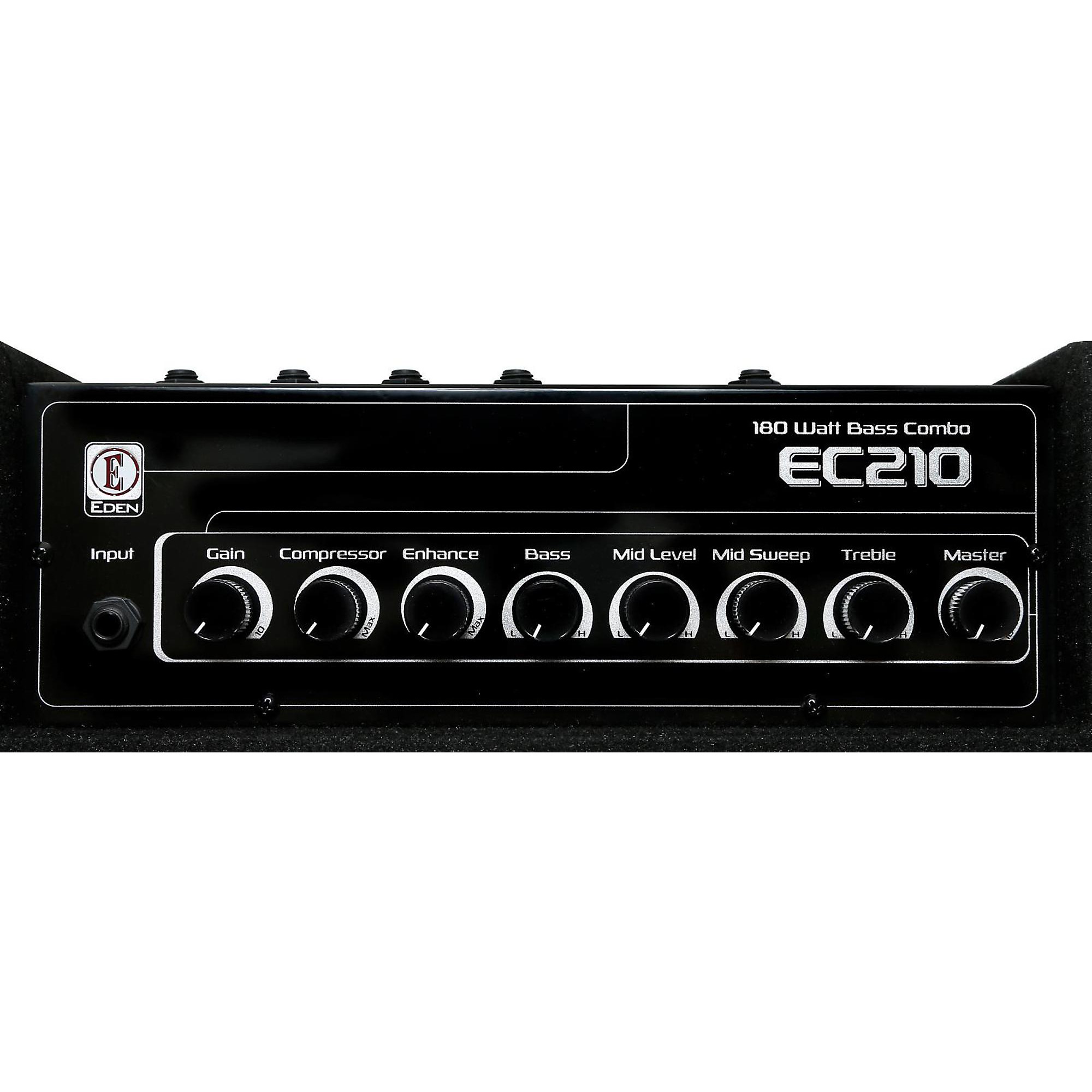 Open Box Eden EC210 180W 2x10 Solid State Bass Combo Amp Black