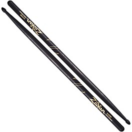 Zildjian Acorn Tip Drum Sticks Wood 5A Black Finish