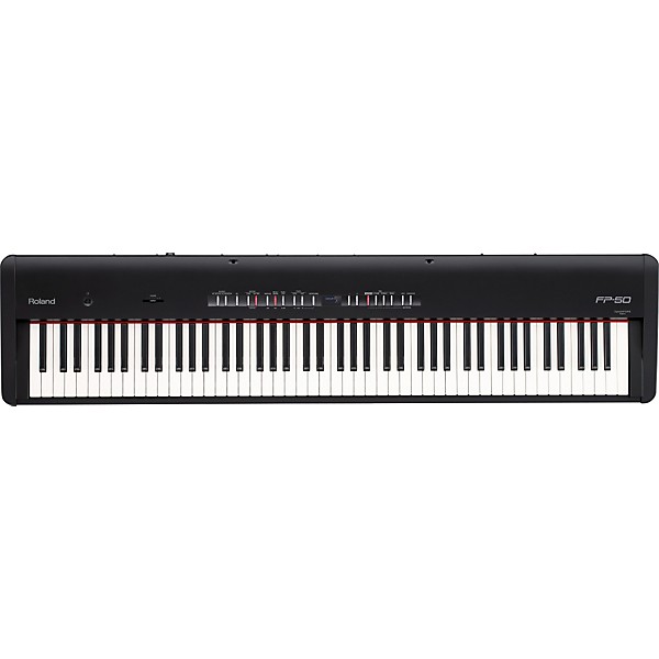 Open Box Roland FP-50 Digital Piano Level 2 Black 190839283283