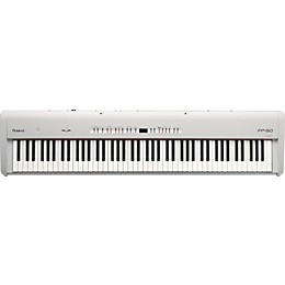 Open Box Roland FP-50 Digital Piano Level 2 White 888365391564