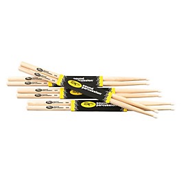 Sound Percussion Labs Hickory Drum Sticks 4-Pack 5A Wood Sound Percussion Labs Hickory Drum Sticks 4-Pack 5A Nylon