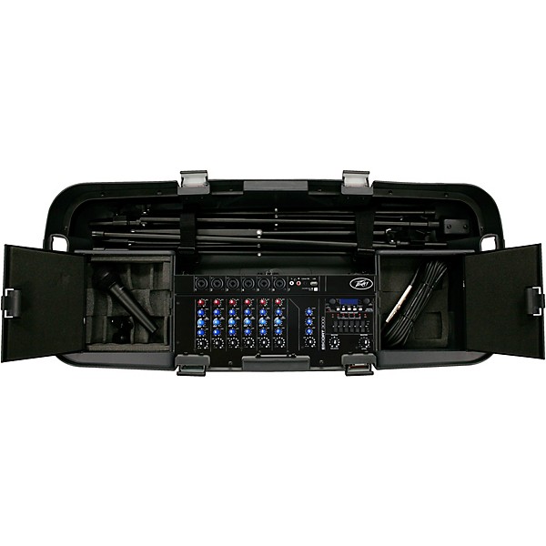 Open Box Peavey Escort 3000 Self Powered Portable PA System 300 Watts Level 2  190839395412