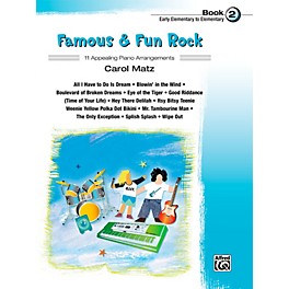 Alfred Famous & Fun Rock, Book 2