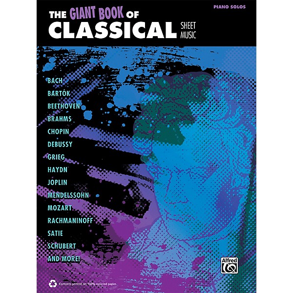 Alfred The Giant Book of Classical Sheet Music Piano Book