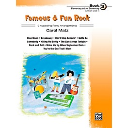 Alfred Famous & Fun Rock, Book 3