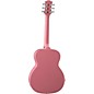 Open Box Luna Aurora Borealis 3/4 Size Acoustic Guitar Level 2 Pink Sparkle 190839605290