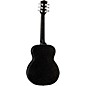 Luna Aurora Borealis 3/4 Size Acoustic Guitar Black Sparkle