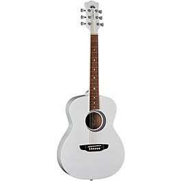 Luna Aurora Borealis 3/4 Size Acoustic Guitar Pink Sparkle Luna Aurora Borealis 3/4 Size Acoustic Guitar White Sparkle