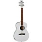 Luna Guitars Aurora Borealis 3/4 Size Acoustic Guitar White Sparkle thumbnail