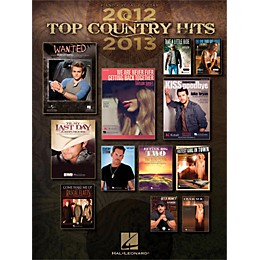 Hal Leonard Top Country Hits of 2012-2013 for PVG (Piano/Vocal/Guitar)