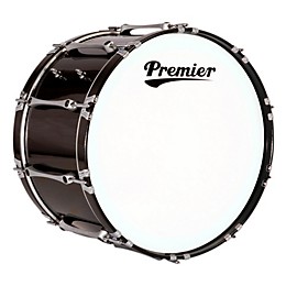 Premier Revolution Bass Drum 28 x 14 in. Ebony Black Lacquer