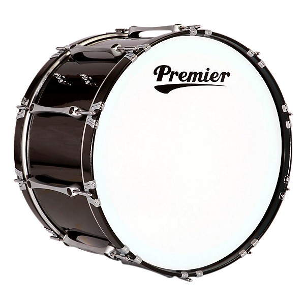 Premier Revolution Bass Drum 28 x 14 in. Ebony Black Lacquer
