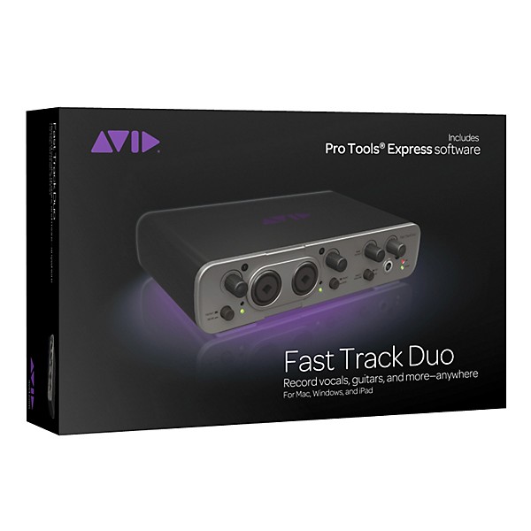 Avid Fast Track Duo with Pro Tools Express (EDU Version)