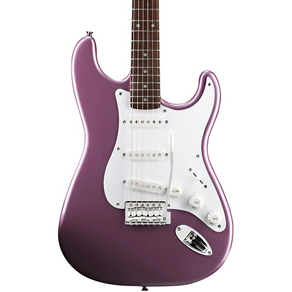Squier Affinity Series Stratocaster Electric Guitar with Rosewood Fingerboard Burgundy Mist Rosewood Fingerboard