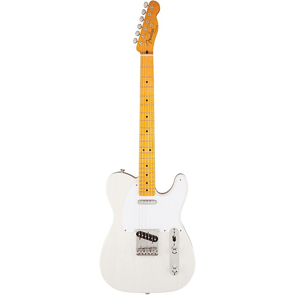 ギター Fender MEX Classic Series 50s telecaster Fender Classic Series '50s Telecaster, Lacquer - White