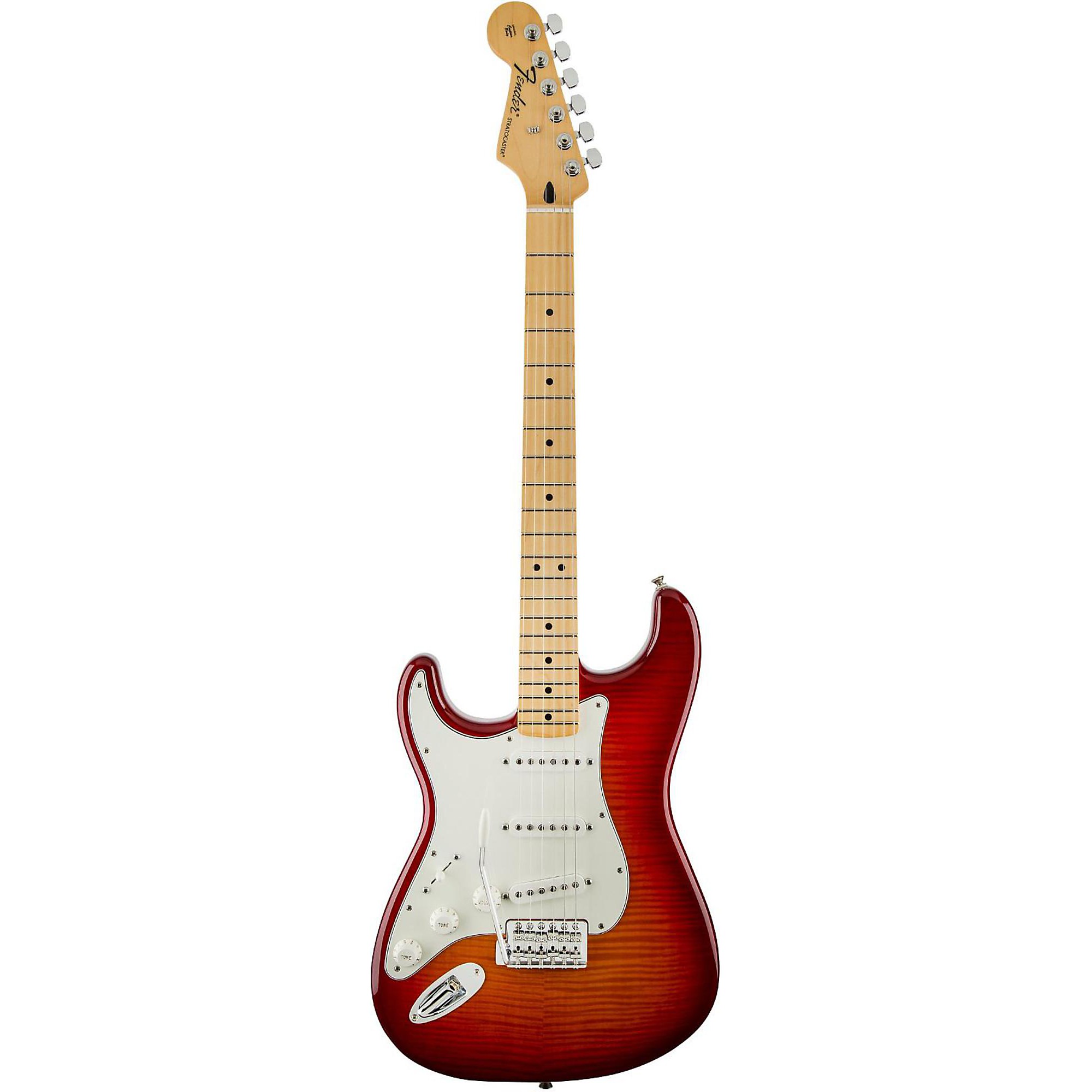 Open Box Fender Aged Cherry Sunburst Maple Fingerboard