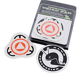 Slug Percussion Triad Pad Batter Badge Orange