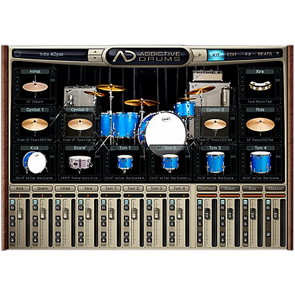 XLN Audio ADpak INDIE - Expansion Pack for Addictive Drums