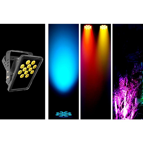 Restock CHAUVET DJ SlimPANEL Tri-12 IP Rated Oudoor/Indoor Tri Color LED Wash