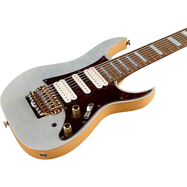 Ibanez TAM100 Tosin Abasi Signature 8-string Electric Guitar Transparent Gray