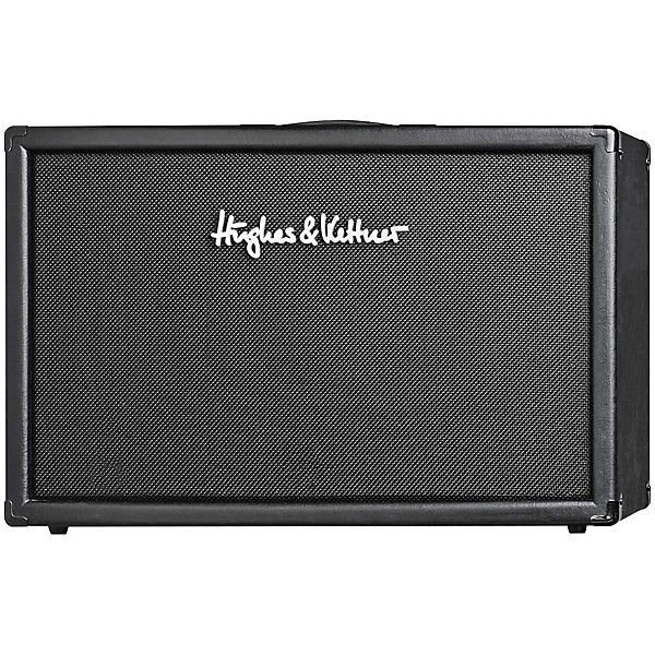 Open Box Hughes & Kettner 2x12 Guitar Speaker Cabinet Level 2 Black 888365981024