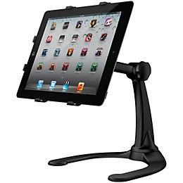Open Box IK Multimedia iKlip Stand Adjustable Desktop Riser Stand for iPad Level 1