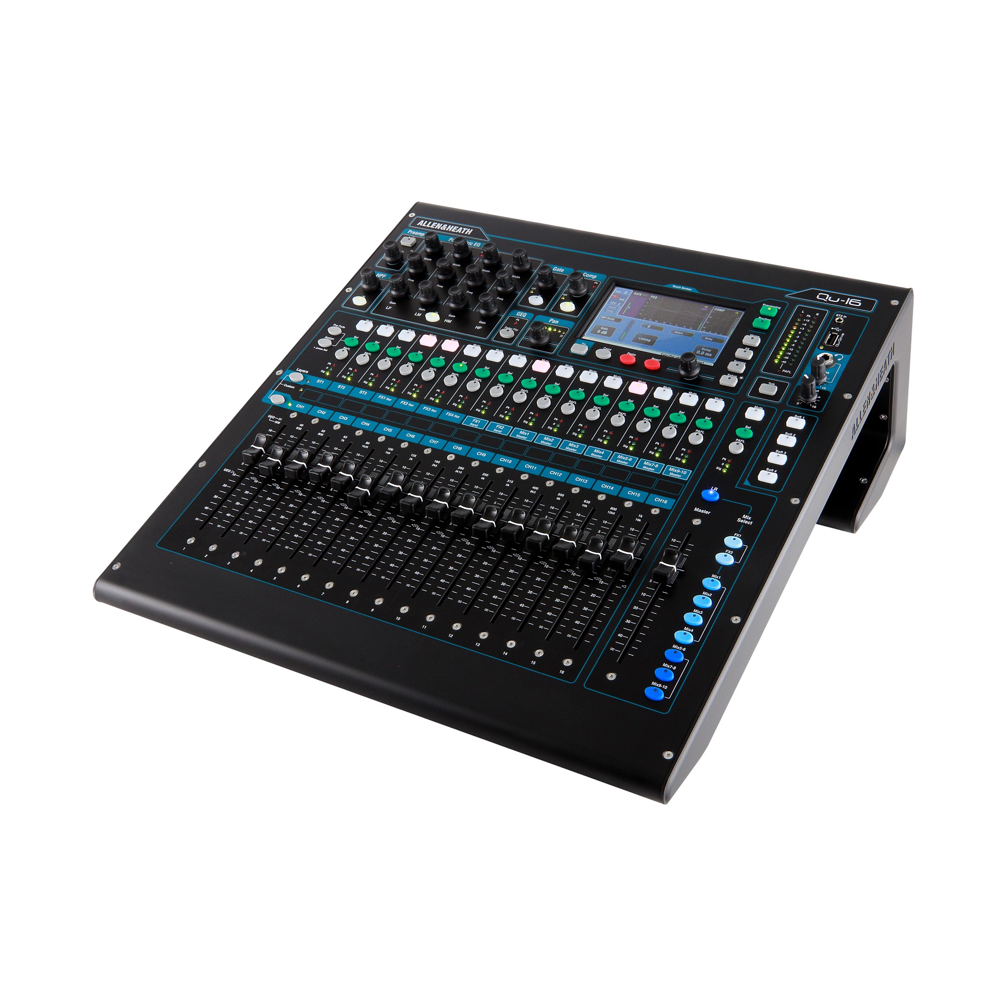 Restock Allen & Heath QU-16 16-Channel Rack Mount Digital Mixer