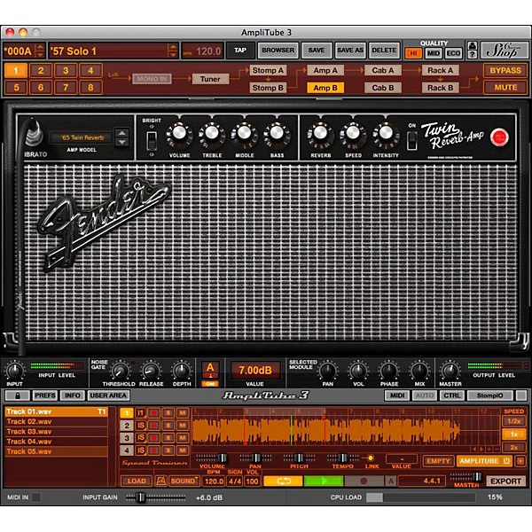 IK Multimedia IK AmpliTube Fender Software Download
