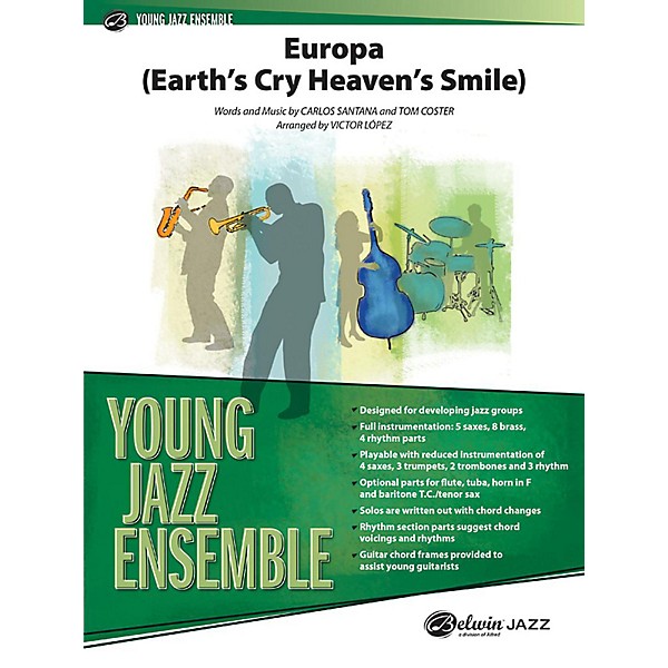 Alfred Europa (Earth's Cry Heaven's Smile) Jazz Band Grade 2 Set