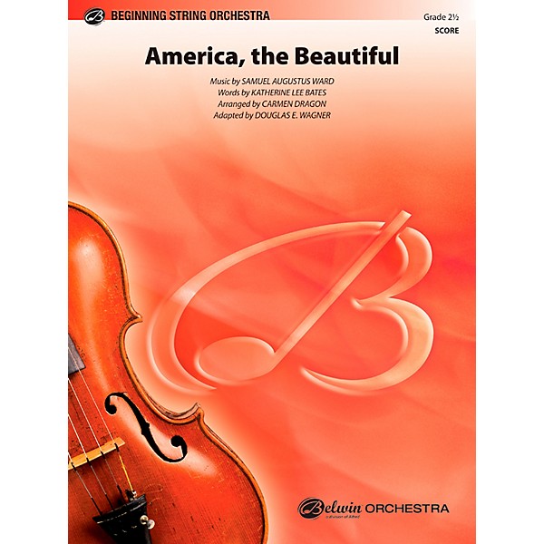 Alfred America, the Beautiful String Orchestra Grade 2.5 Set