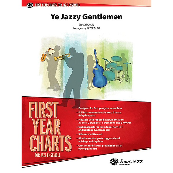Alfred Ye Jazzy Gentlemen Jazz Band Grade 1 Set