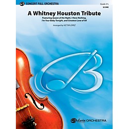 Alfred A Whitney Houston Tribute Concert Full Orchestra Grade 3.5 Set