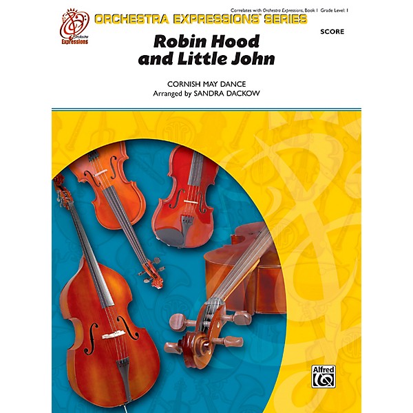 Alfred Robin Hood and Little John String Orchestra Grade 1 Set