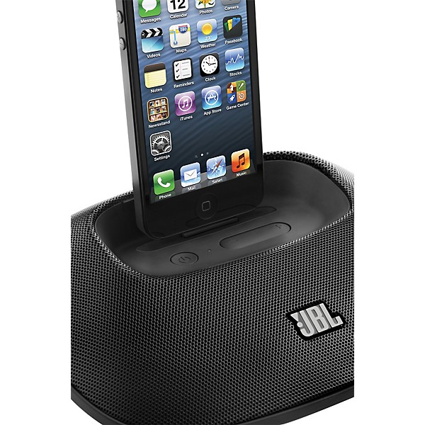 JBL On Beat Portable iPhone 5 Speaker Dock with Lightning Connector Black