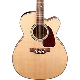 Takamine GJ72CE-12 G Seri... Takamine GJ72CE-12 G Series Jumbo Cutaway 12-String Acoustic-Electric Guitar Natural Flame Maple