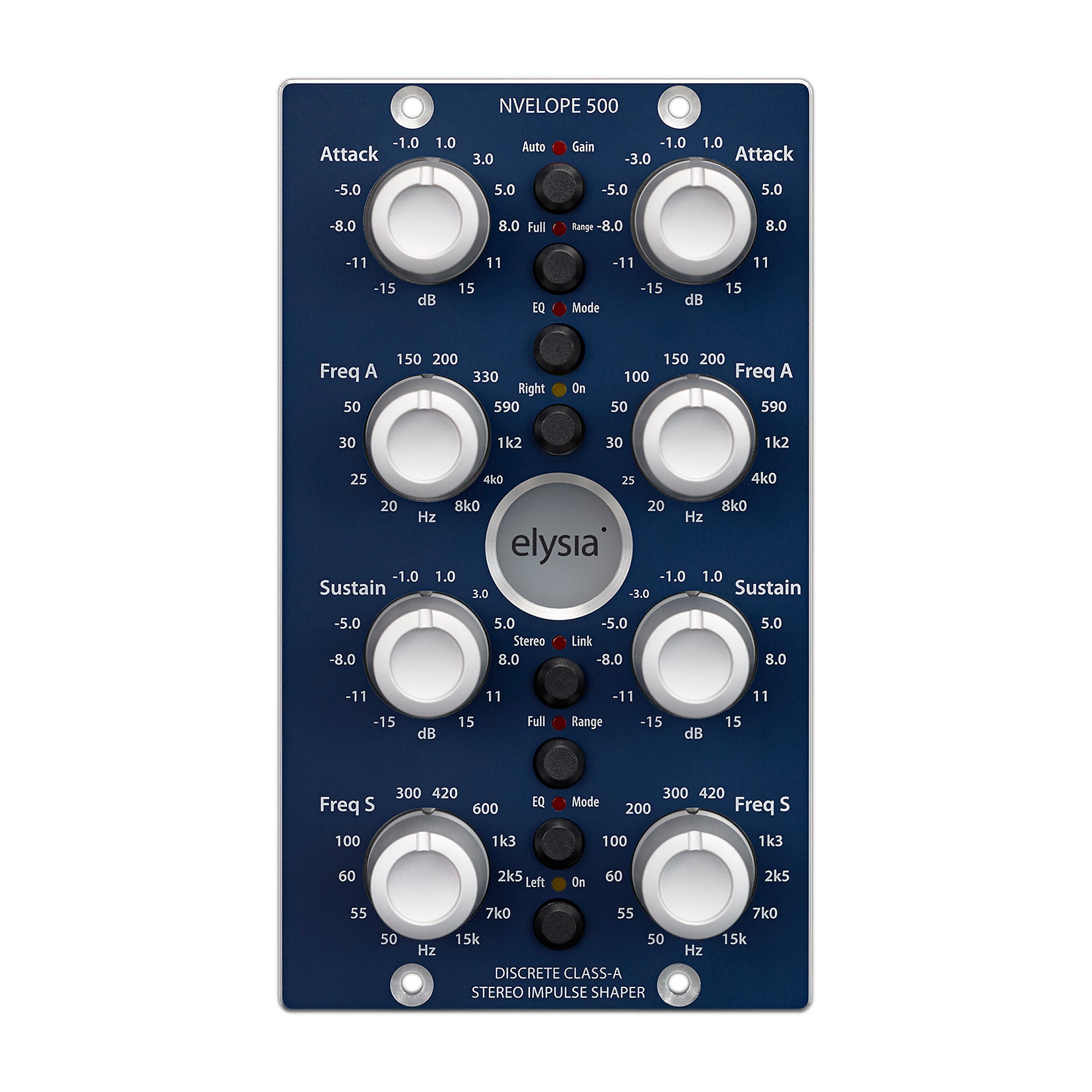 elysia nvelope 500 ステレオインパルスシェイパー Elysia Nvelope 500 Series Stereo Impulse Shaper with Dual EQ