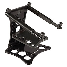Ultimate Support Hyperstation Pro 2-Tier Laptop Stand Black