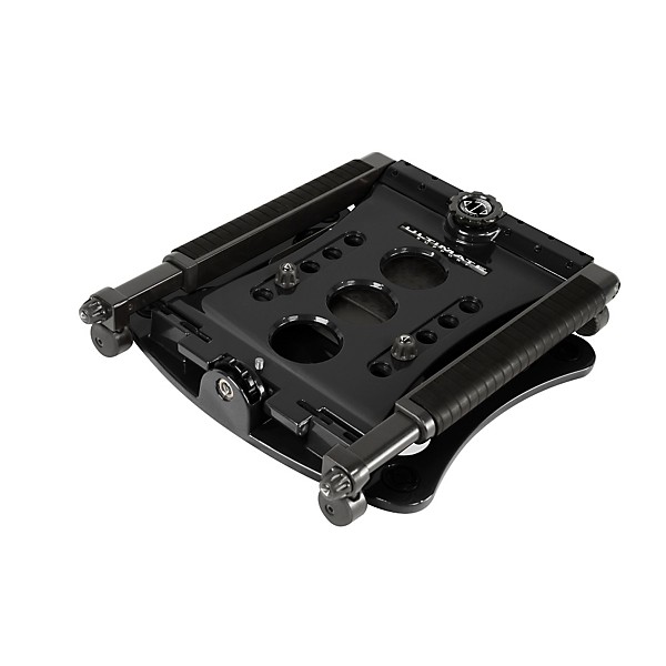 Ultimate Support Hyperstation Pro 2-Tier Laptop Stand Black