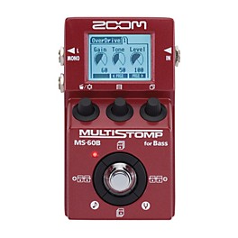 Open Box Zoom MS-60B Multi-Stomp Bass Pedal Level 1